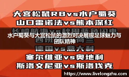 水户蜀葵与大宫松鼠的激烈对决展现足球魅力与团队精神
